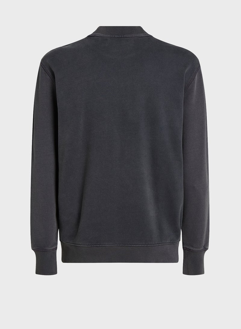 Logo Crew Neck Sweatshirt