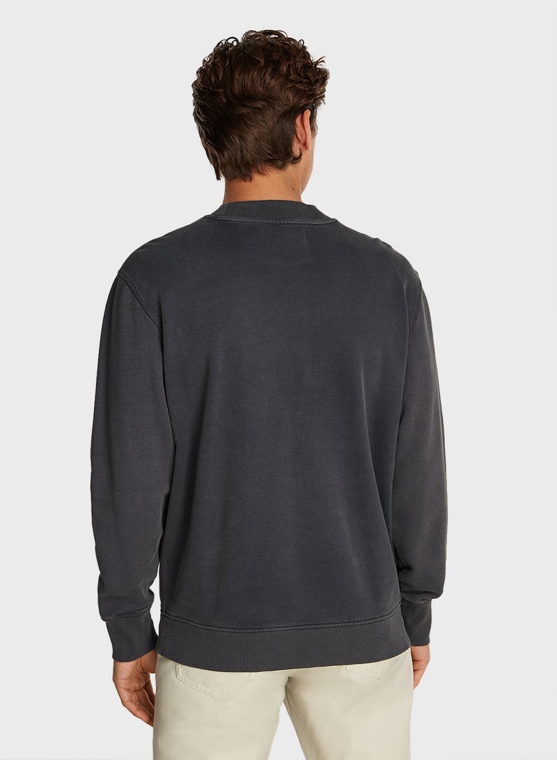 Logo Crew Neck Sweatshirt