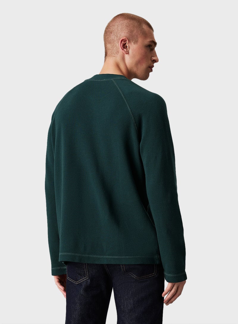 Logo Crew Neck Sweatshirt