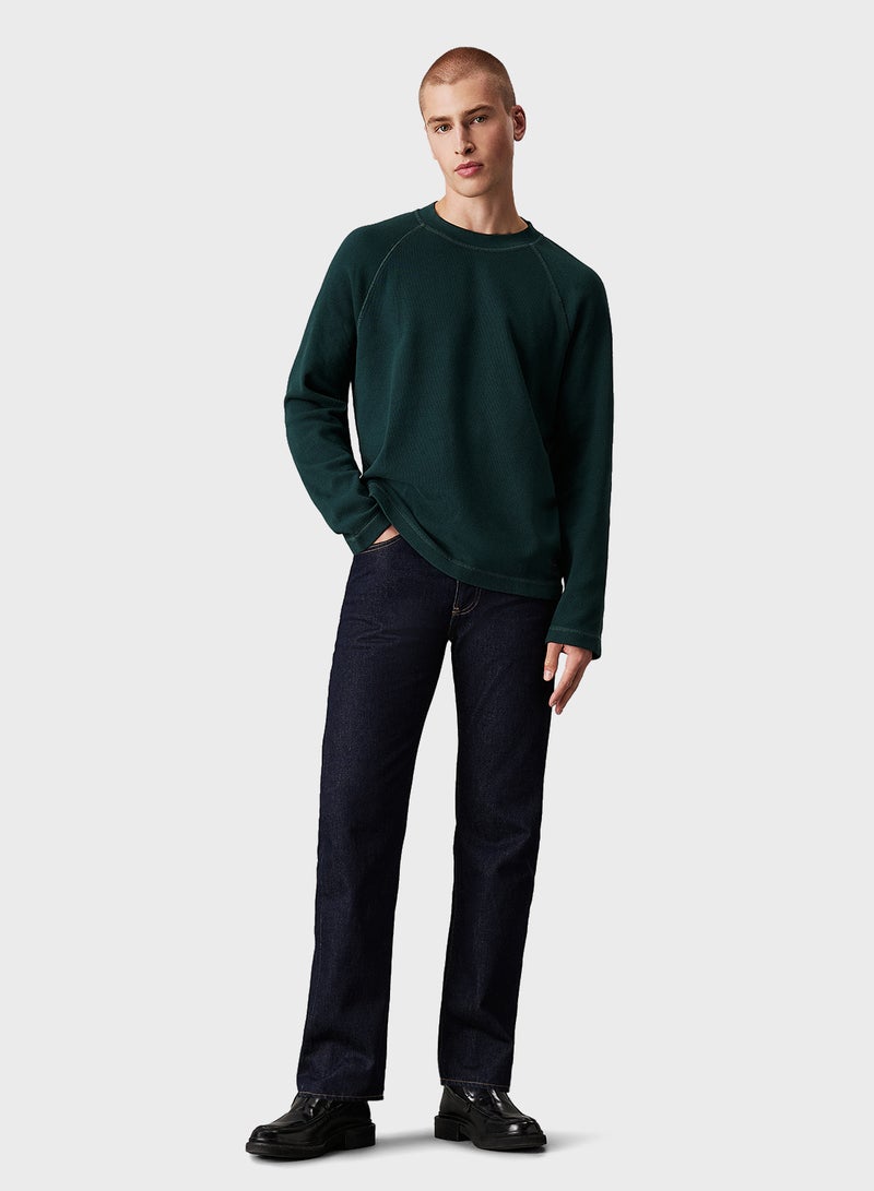 Logo Crew Neck Sweatshirt
