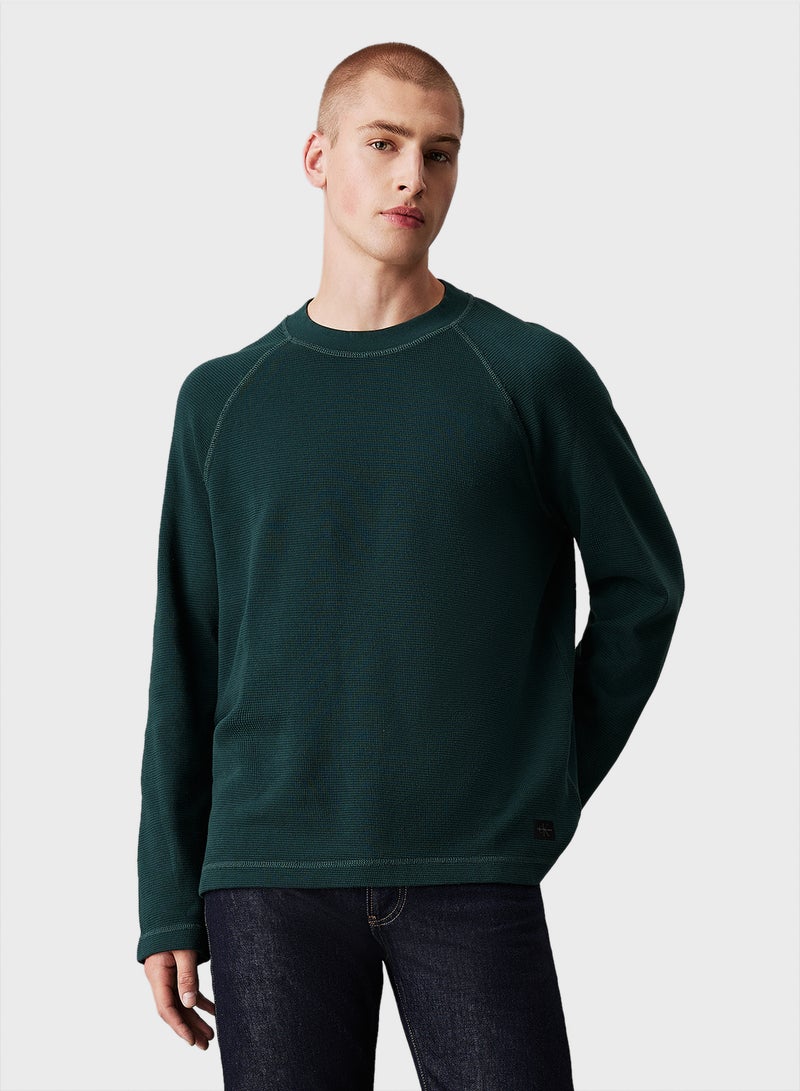 Logo Crew Neck Sweatshirt