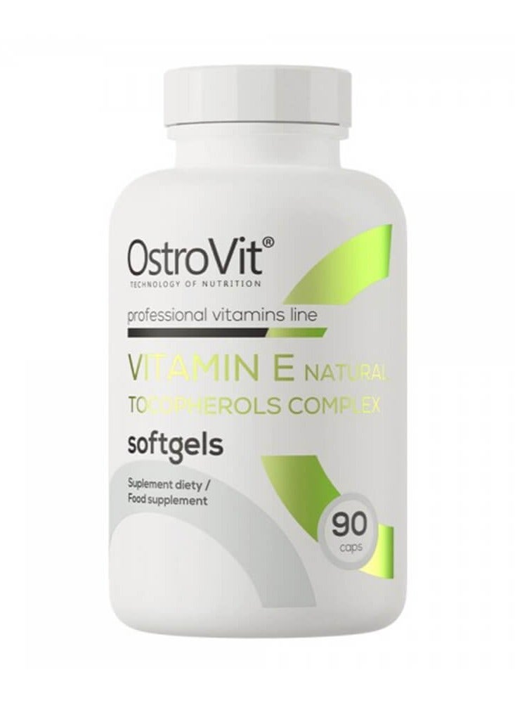 Ostrovit Vitamin E Natural Tocopherols Complex 90 Caps