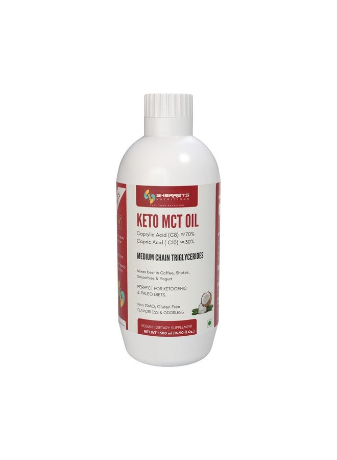 Keto Mct Oil - 500Ml (C8:70 C10:30) Premium Medium Chain Triglycerides For Bulletproof Coffee, Intermittent Fasting, And Athletic Performance.