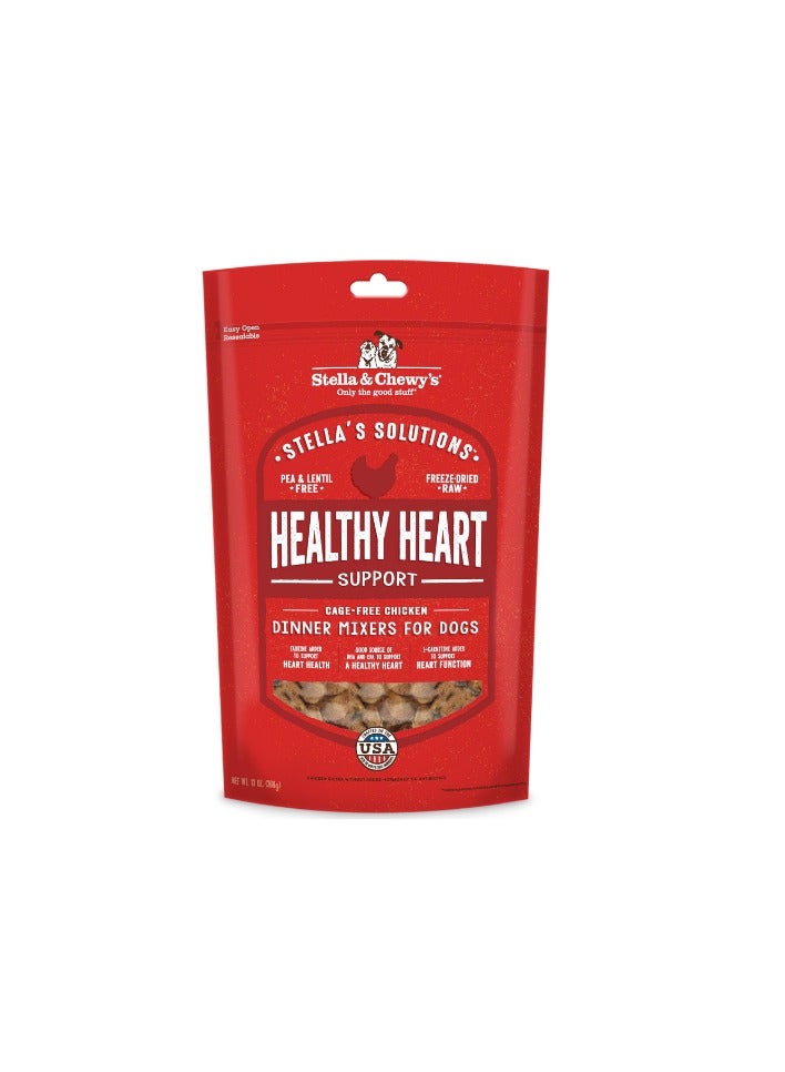 Stella & Chewys Solutions Freeze-Dried Chicken Healthy Heart Support – 13 oz, Stella & Chewys pet food, Stella's Solutions, Stella & Chewy dog food, Stella Solutions for dog, natural pet food; natural chicken dog food, best pet food for dog, Dog food,