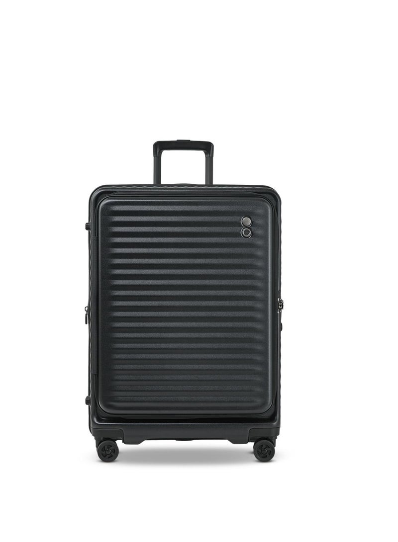 Echolac Celestra 66cm 4 Double Wheel Check-In Luggage Trolley Black