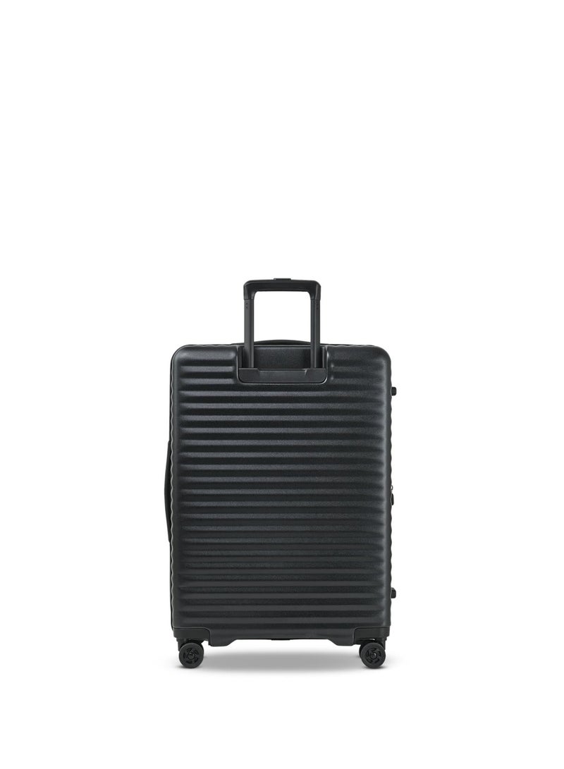 Echolac Celestra 66cm 4 Double Wheel Check-In Luggage Trolley Black