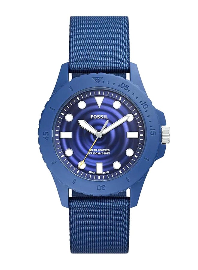 Men's Fb-01 Round Quartz Watch FS5893 - 42 mm - Blue