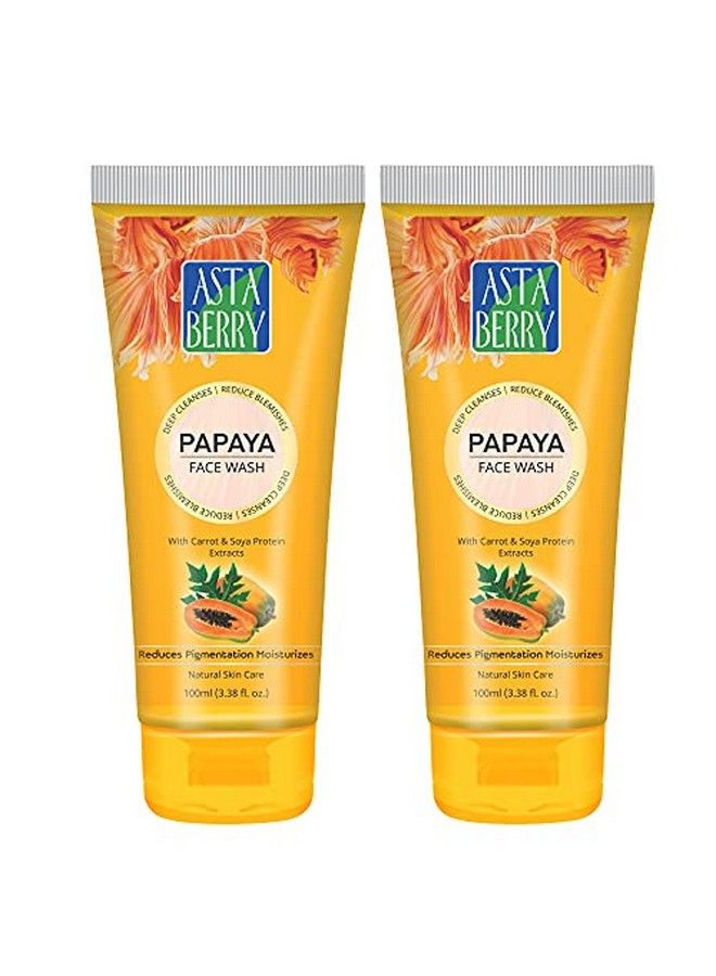 Papaya Face Wash 100 Ml (Pack Of 2)