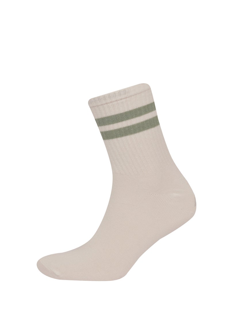 3-Pack Cotton Long Socks