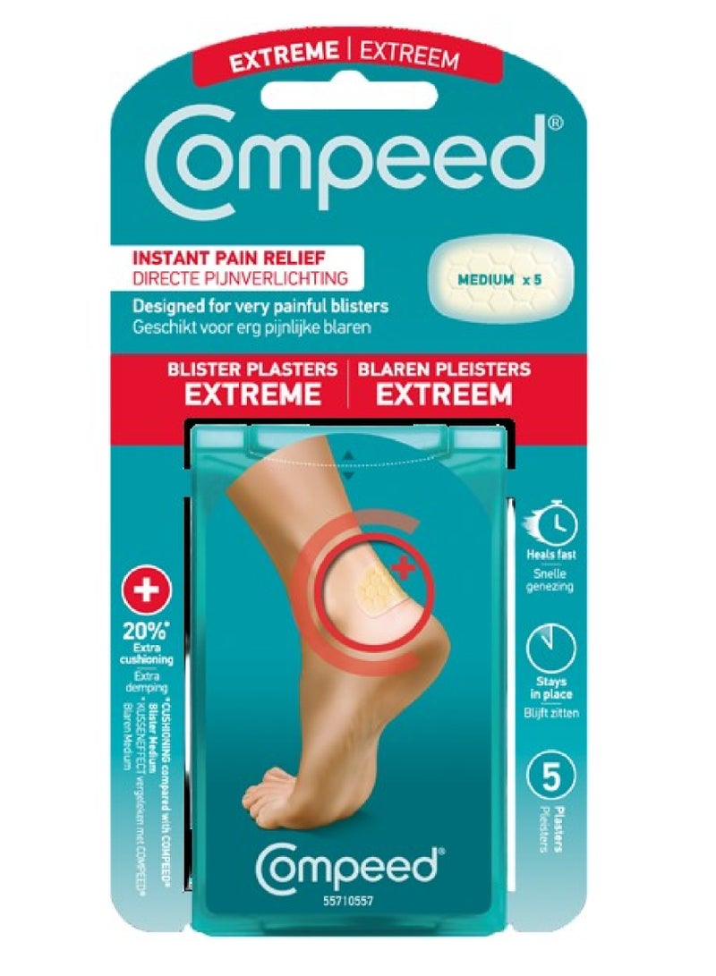 COMPEED XTREME BLISTER PLASTER MEDIUM 5'S