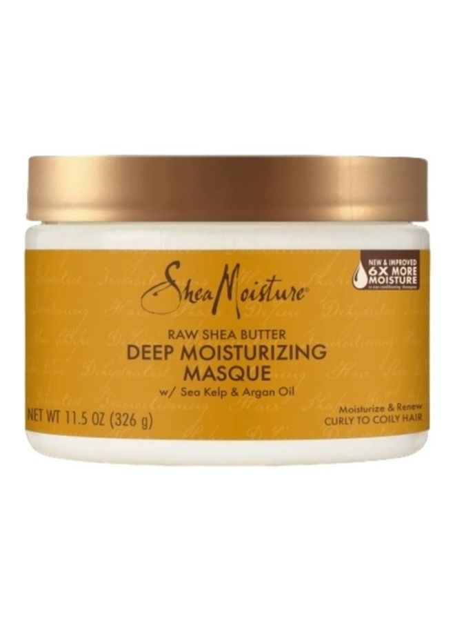 Raw Shea Butter Deep Moisturizing Masque With Sea Kelp And Argan Oil 326grams