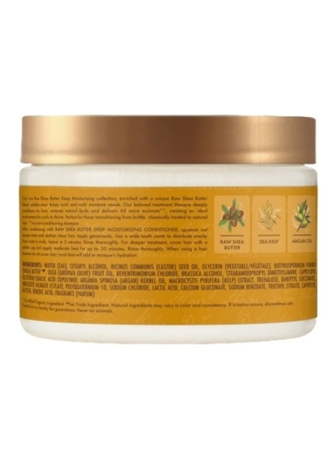 Raw Shea Butter Deep Moisturizing Masque With Sea Kelp And Argan Oil 326grams