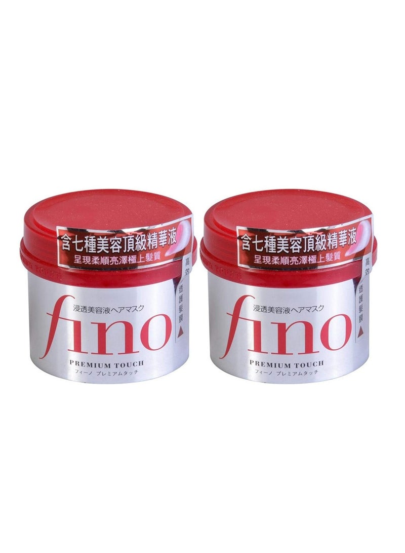 Fino Premium Touch Hair Treatment Mask 230g (Pack of 2)