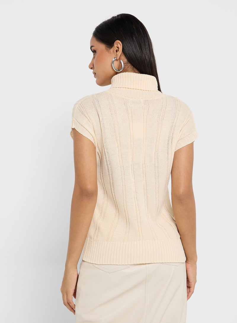 Ribbed Sweater Vest