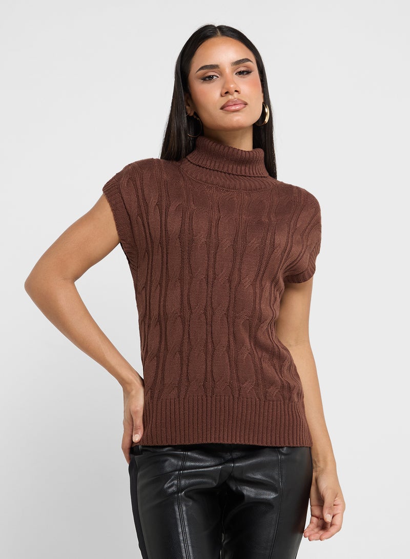 Ribbed Sweater Vest