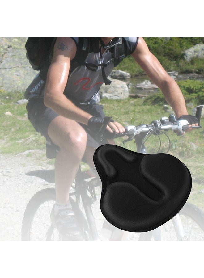 Mountain Road Bike Soft Silicone Bicycle Saddle Cushion Cover Cycling Seat Pad 26x28x8cm