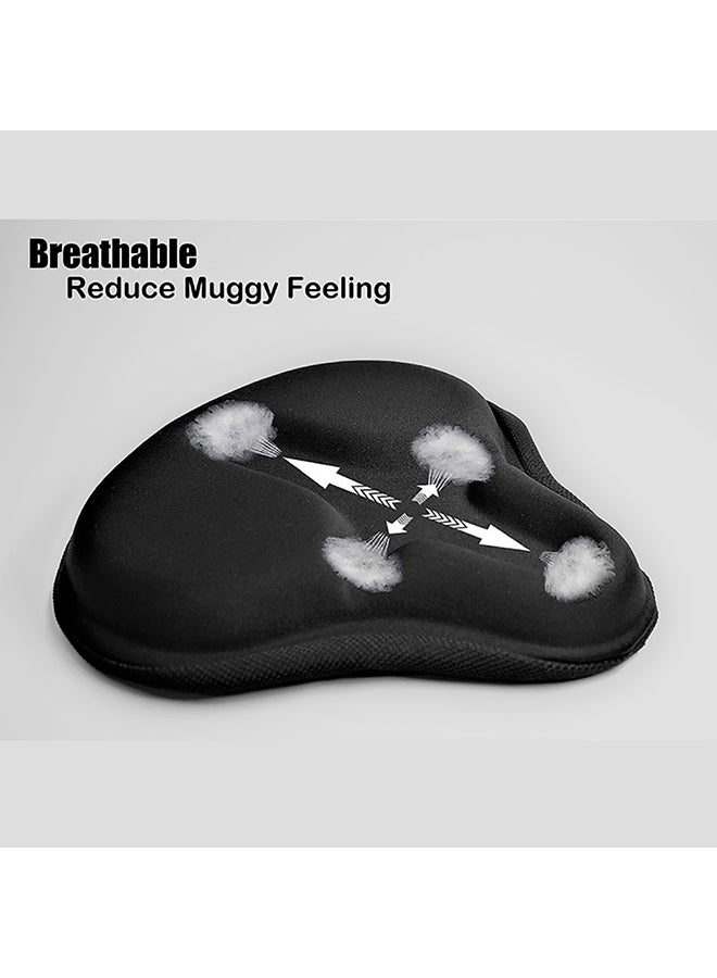 Mountain Road Bike Soft Silicone Bicycle Saddle Cushion Cover Cycling Seat Pad 26x28x8cm