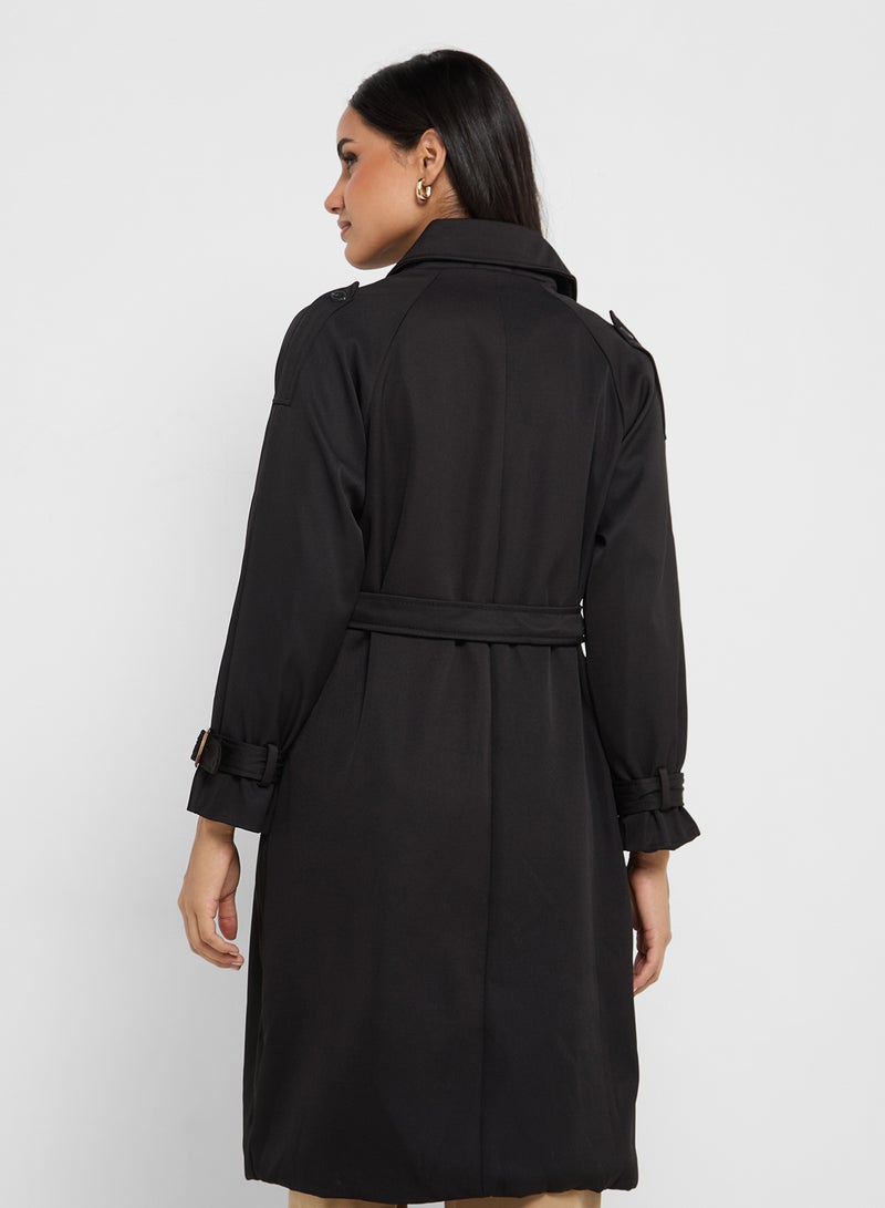 Longline Trench Over Coat