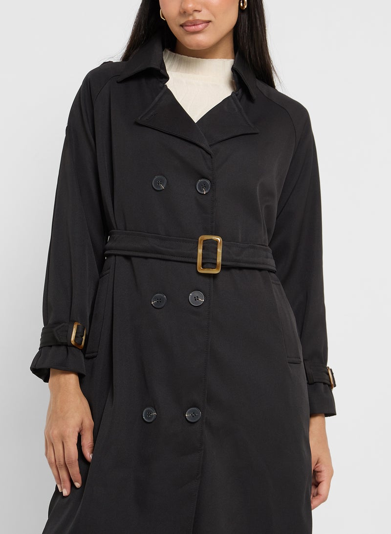 Longline Trench Over Coat