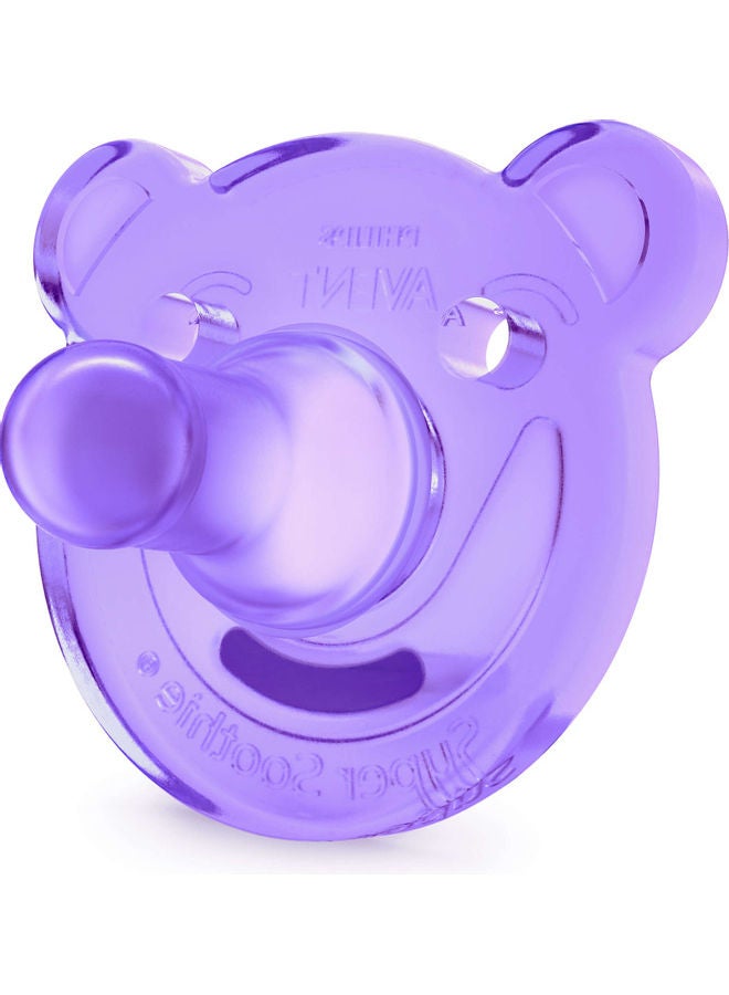 2-Piece Bear Shape Soothie Pacifier