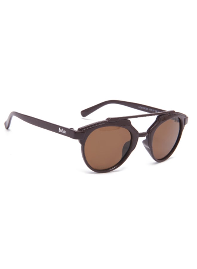 Kids' Polarized Sunglasses Brown Frame Brown Lens - 48mm Lens - LCK102C02