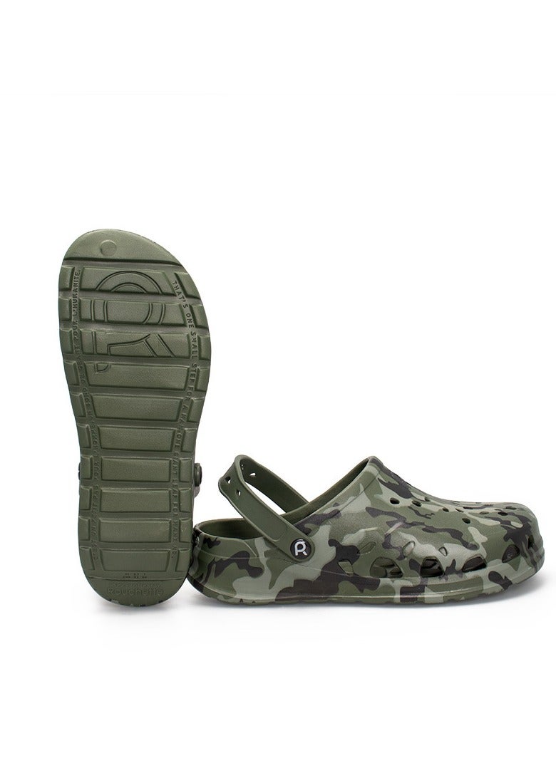 Kosmik Unisex Clogs, Camouflage, Sustainable, Eco-Friendly, Waterproof, Lightweight, Easy-to-Clean Footwear