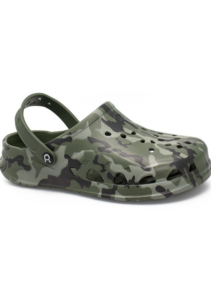 Kosmik Unisex Clogs, Camouflage, Sustainable, Eco-Friendly, Waterproof, Lightweight, Easy-to-Clean Footwear