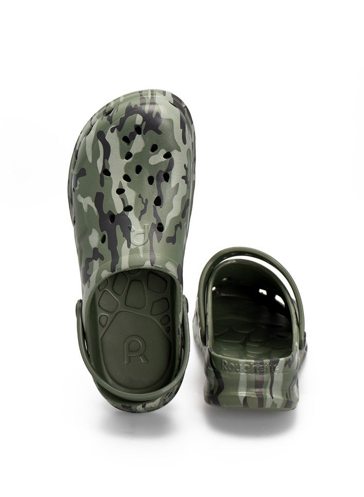 Kosmik Unisex Clogs, Camouflage, Sustainable, Eco-Friendly, Waterproof, Lightweight, Easy-to-Clean Footwear