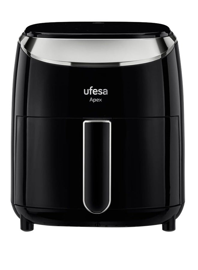 Oil Free Air Fryer 3.5L, 8 Programmes, 1200W, Digital, Timer, Temperature 80ºC - 200ºC, BPA and PFOA Free, Anti-Stick Bowl and Tray-Apex