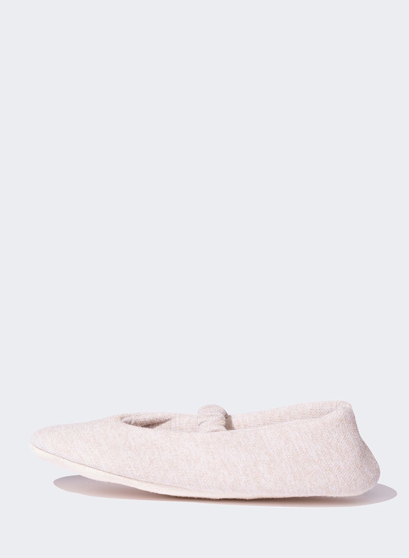 Ballet Flat-Look Flat Sole Slippers