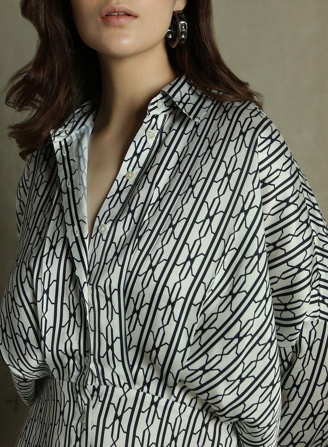 Striped Mini Dress