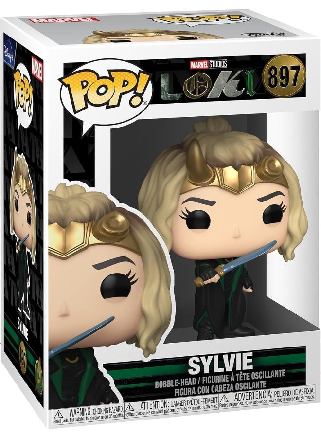 Funko POP! Marvel: Loki - Sylvie With Cape - Collectable Vinyl Figure