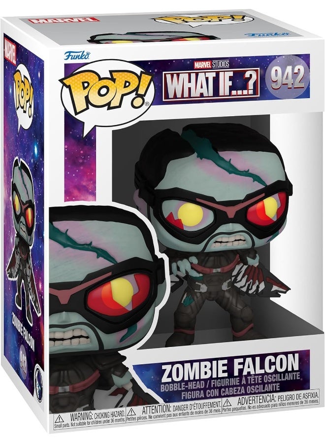 Funko Pop! Marvel - What If - Zombie Falcon - Collectable Vinyl Figure