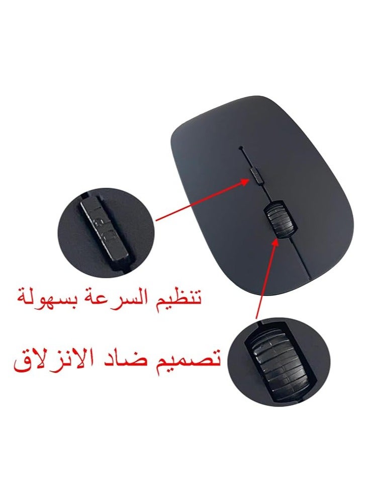 Arabic keyboard and mouse combo， 2.4G wireless connection，Ultrathin keyboard，Exquisitely designed, mini shaped and easy to carry