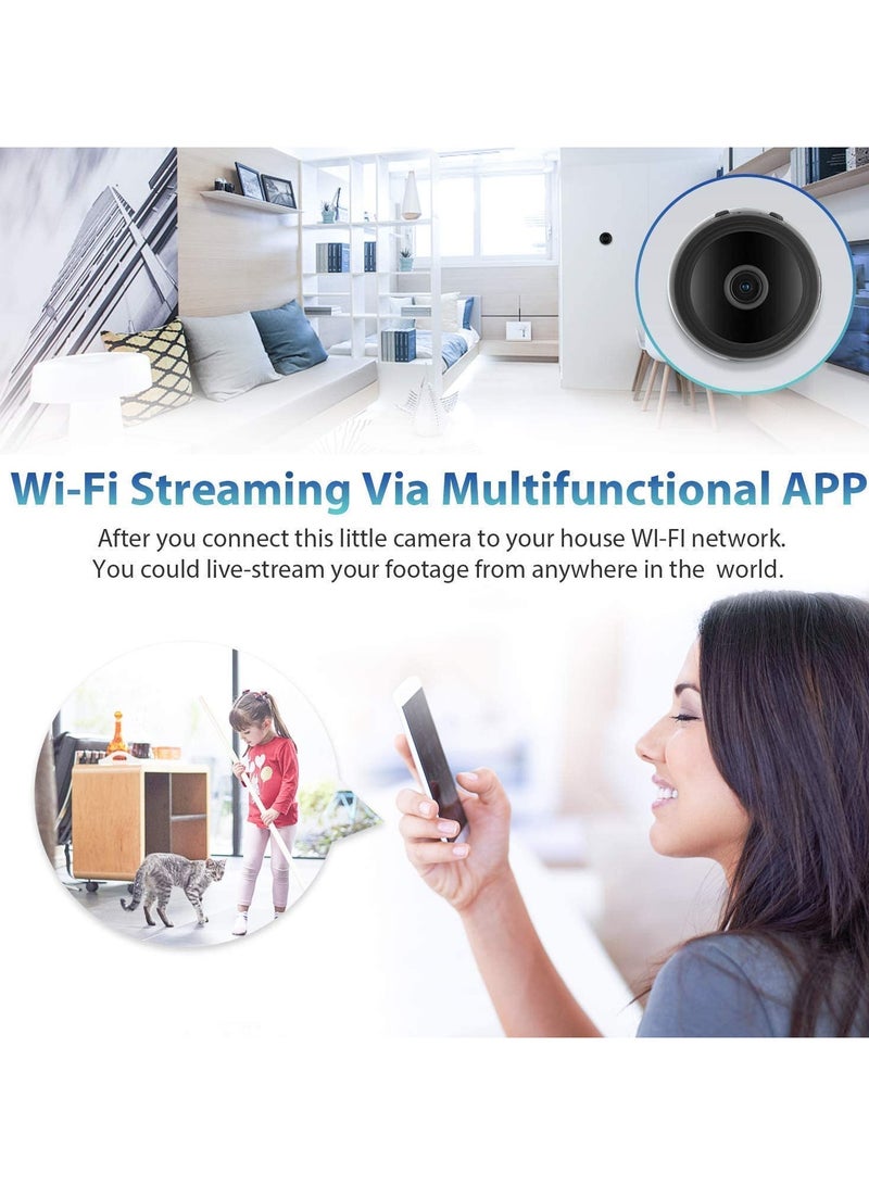 Full HD 1080P WiFi Home Security  spy Camera 2.4Ghz Wireless Security Camera