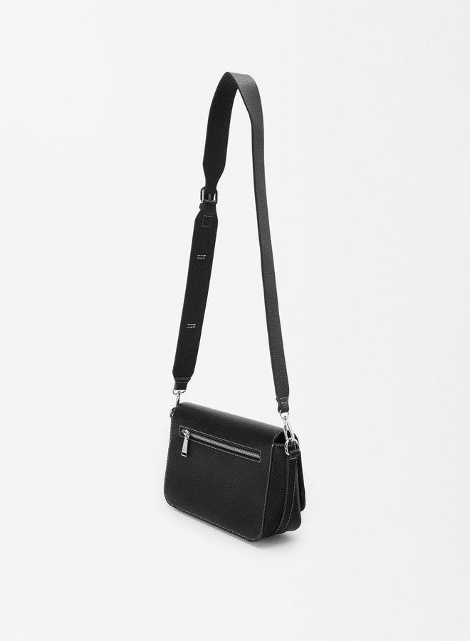 Crossbag With Flap Closure