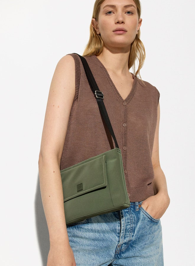 Crossbody Bag With Outer Pocket