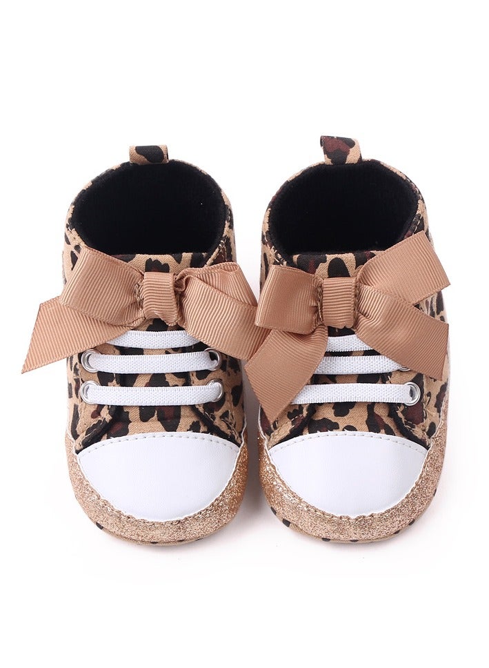 Baby Shoes Newborn Baby Girls With Cute Bow