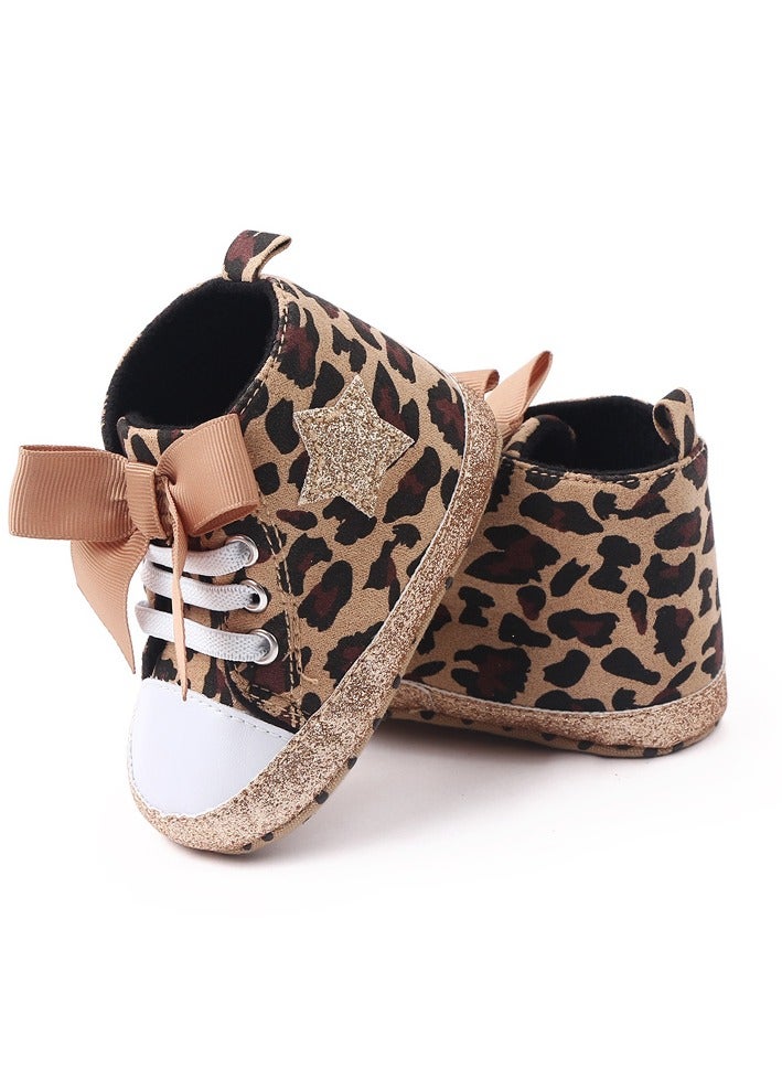 Baby Shoes Newborn Baby Girls With Cute Bow