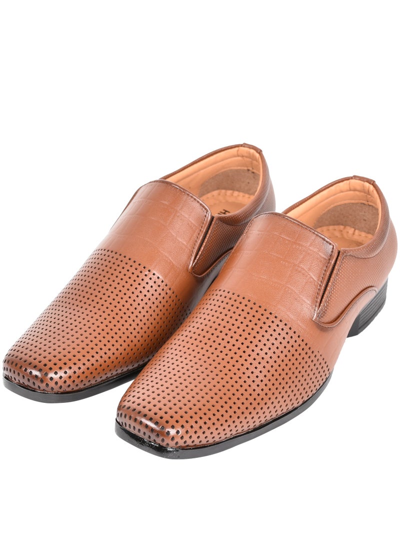 Mens Classic Burnished Formal Shoes