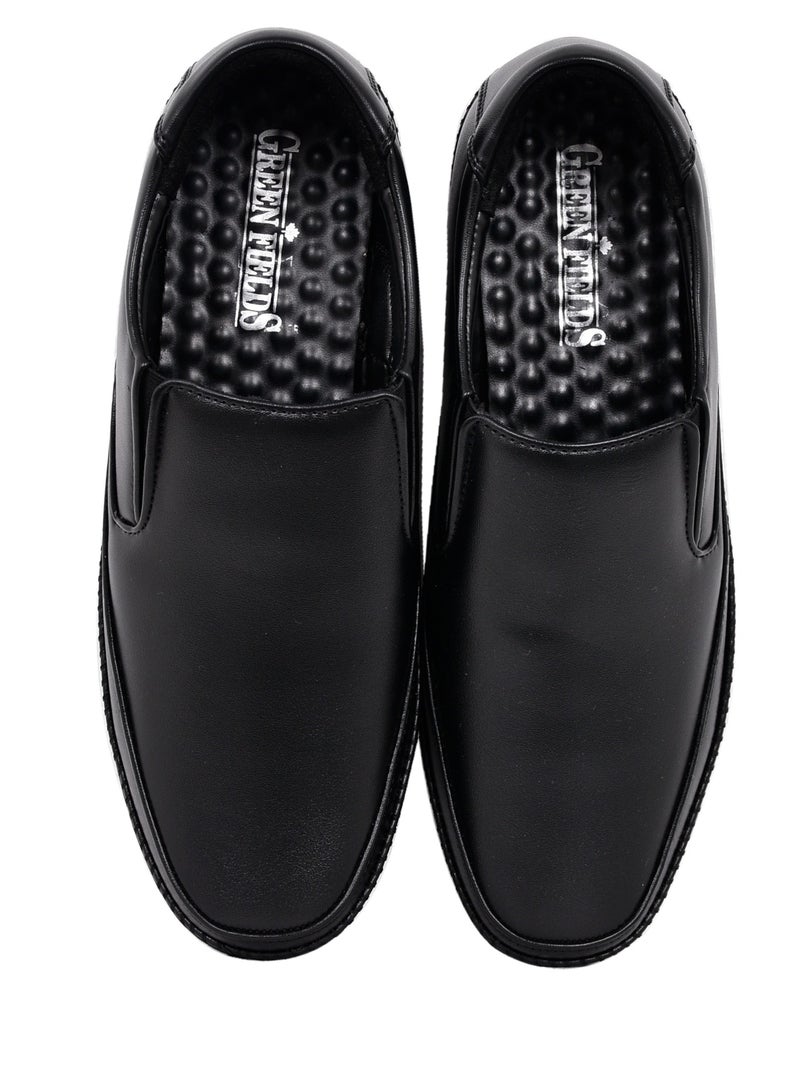 Mens Green Fields Slip On Formal Shoes