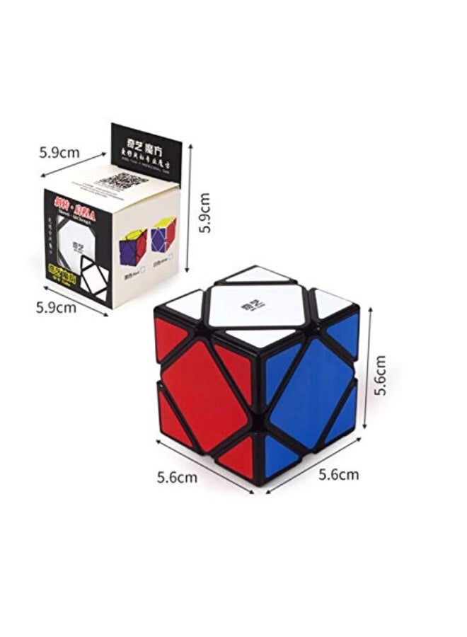 Cuberspeed QY Toys Skewb Black Speed Cube Skewb Black Magic Cube