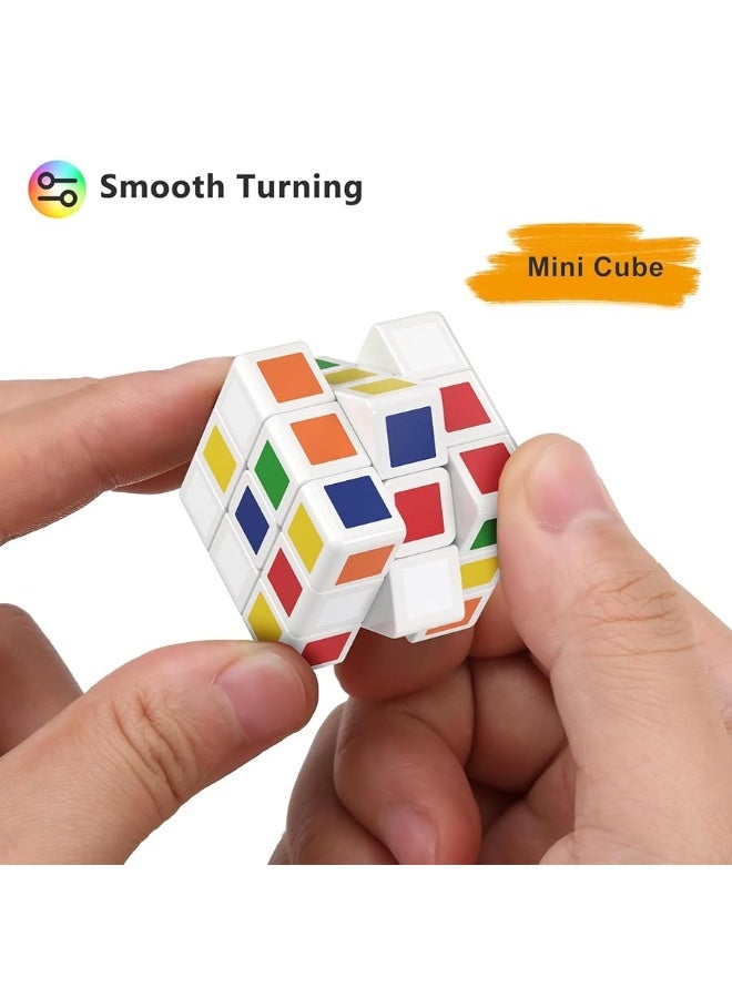 Vdealen 24 Pack Mini Cube Puzzle Party Favors for Kids, 3x3x3 Magic Cube School Rewards & Classroom Prize for Students, Birthday Party Favors Easter Valentines Day Stocking Stuffers Gifts for Kids