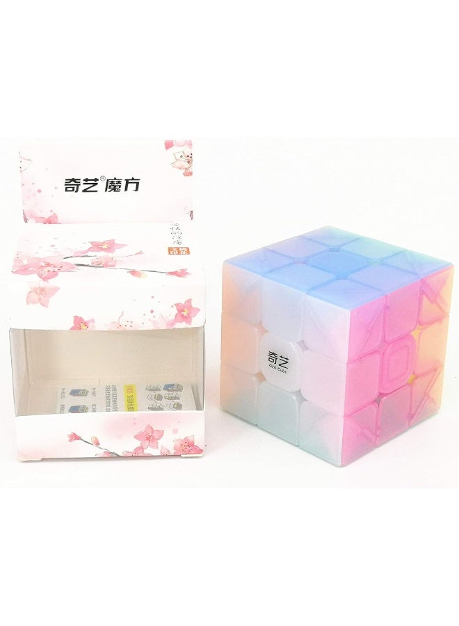 CuberSpeed QY Toys Warrior W 3x3 Jelly Cube Puzzle Warrior W 3x3x3 Jelly Magic Cube