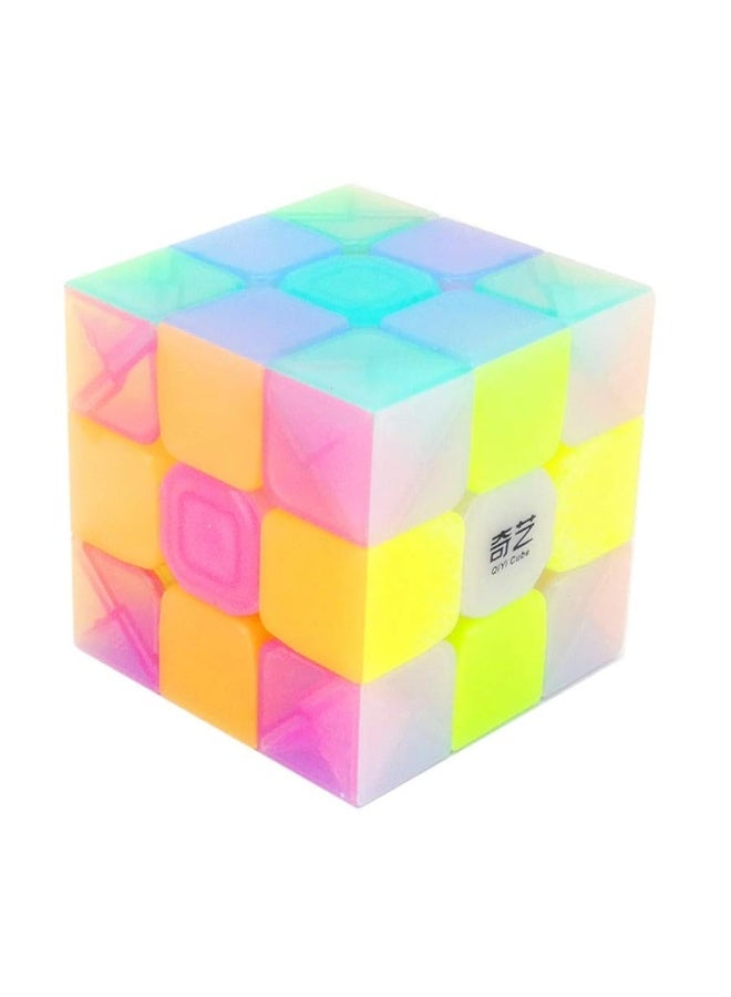 CuberSpeed QY Toys Warrior W 3x3 Jelly Cube Puzzle Warrior W 3x3x3 Jelly Magic Cube