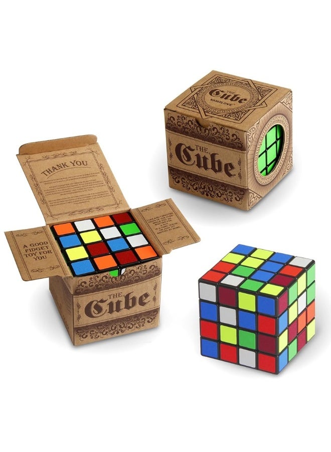 Speed Cube, Vamslove Kids Toys 4x4x4 Smooth Brain Teaser Puzzle Turns Quicker Smart Magic Cube, Toys for Kids Boys Girls Adults