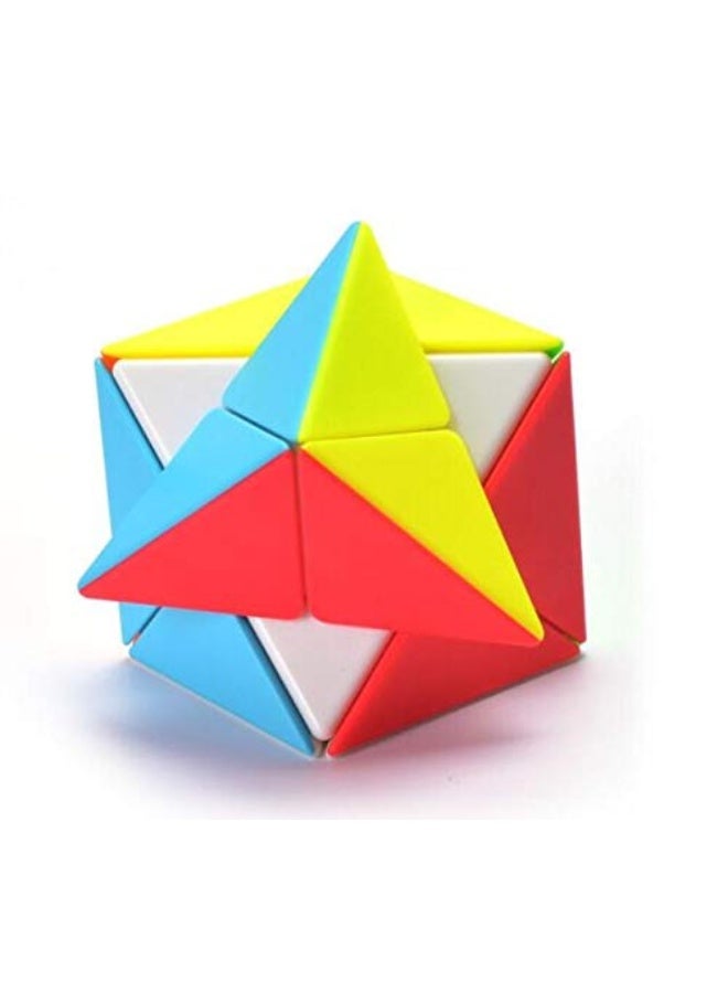 CuberSpeed X Dino Skewb Magic Cube stickerless QY Toys Dino Speed Cube