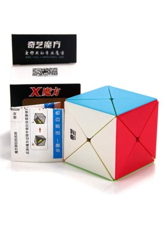 CuberSpeed X Dino Skewb Magic Cube stickerless QY Toys Dino Speed Cube