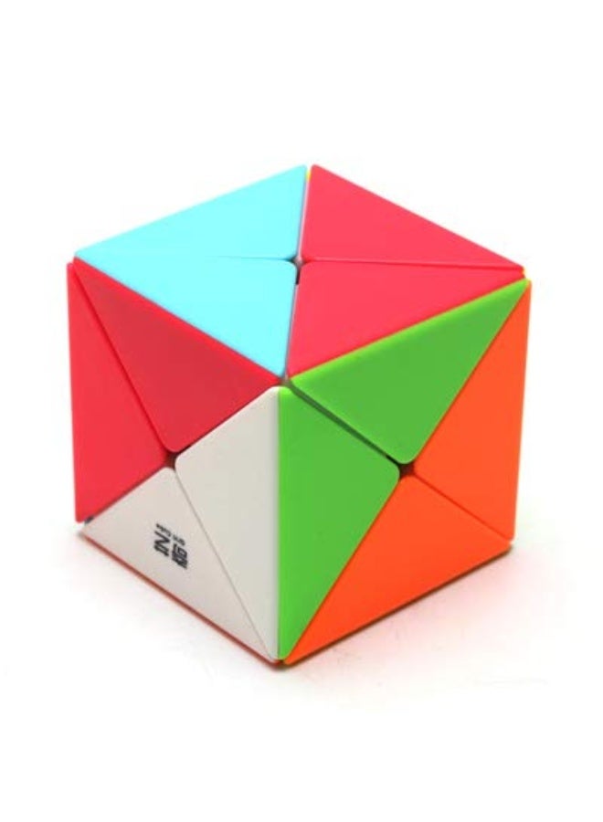 CuberSpeed X Dino Skewb Magic Cube stickerless QY Toys Dino Speed Cube