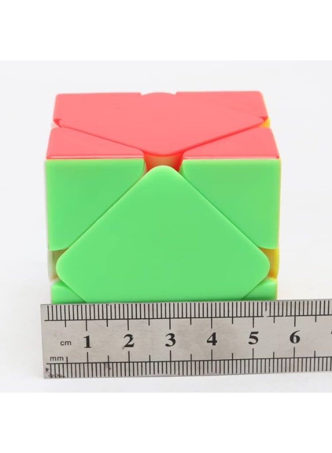 CuberSpeed Moyu Skewb stickerless Magic Cube Cubing Classroom Mofang Jiaoshi Meilong Skewb stickerless Speed Cube